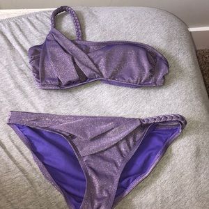 swim top ( small ) bottoms ( medium )